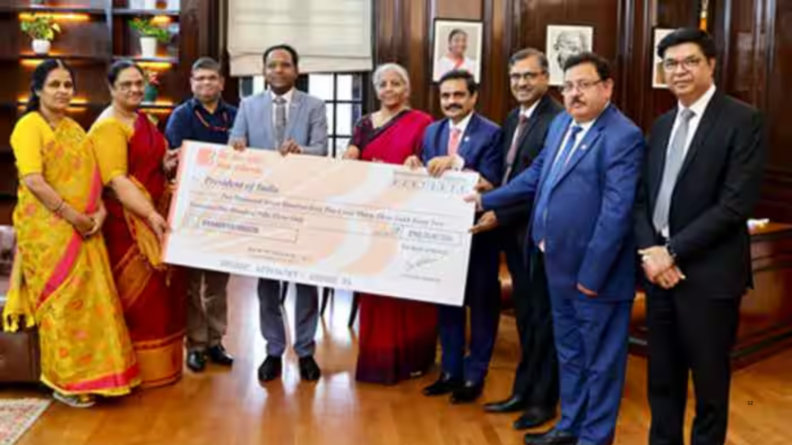 Bank of Baroda pays Rs.2762 crore Dividend to Government
