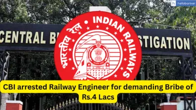 Big Case of Corruption! CBI arrested Railway Engineer for demanding Bribe of Rs.4 Lacs
