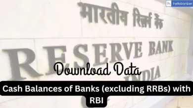 Cash Balances of Banks (excluding RRBs) with RBI
