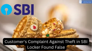 Customer's Complaint Against Theft in SBI Locker Found False, All Jewellery Found in Locker Itself