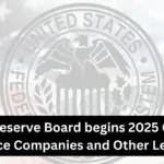 Federal Reserve Board begins 2025 Census of Finance Companies and Other Lenders