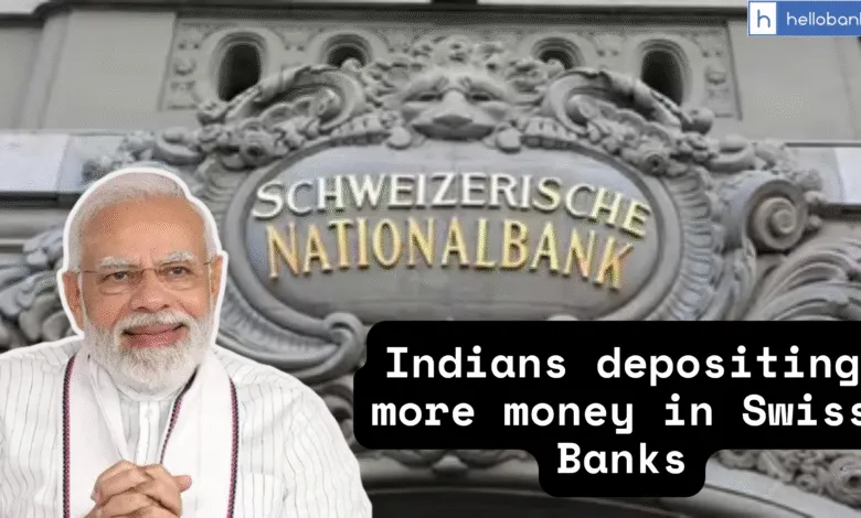 Indians depositing more money in Swiss Banks, Around Rs.37600 crore deposited in Swiss Banks