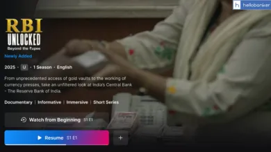 RBI Documentary Released on JioHotstar, Watch Now!