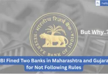 RBI Fined Two Banks in Maharashtra and Gujarat for Not Following Rules