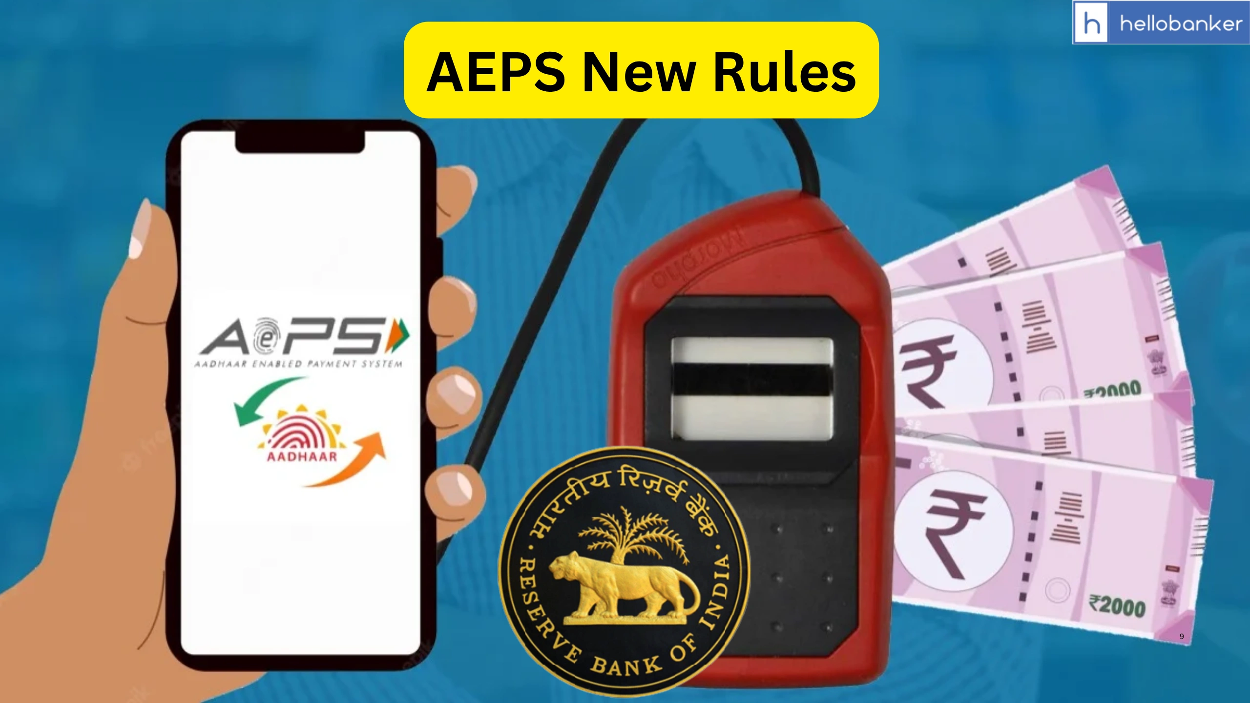 RBI new guidelines for AEPS (Cash Withdrawal from Aadhaar Biometric), Download Circular PDF