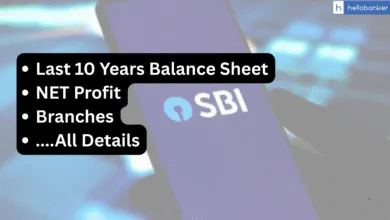 SBI Last 10 Years Balance Sheet, NET Profit, Branches, All Details