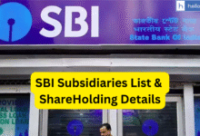 SBI Subsidiaries List and ShareHolding Details, How Much Ownership SBI has?