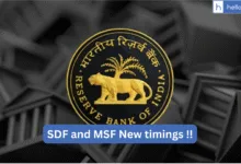 SDF and MSF timings changed by RBI, Check new Timings