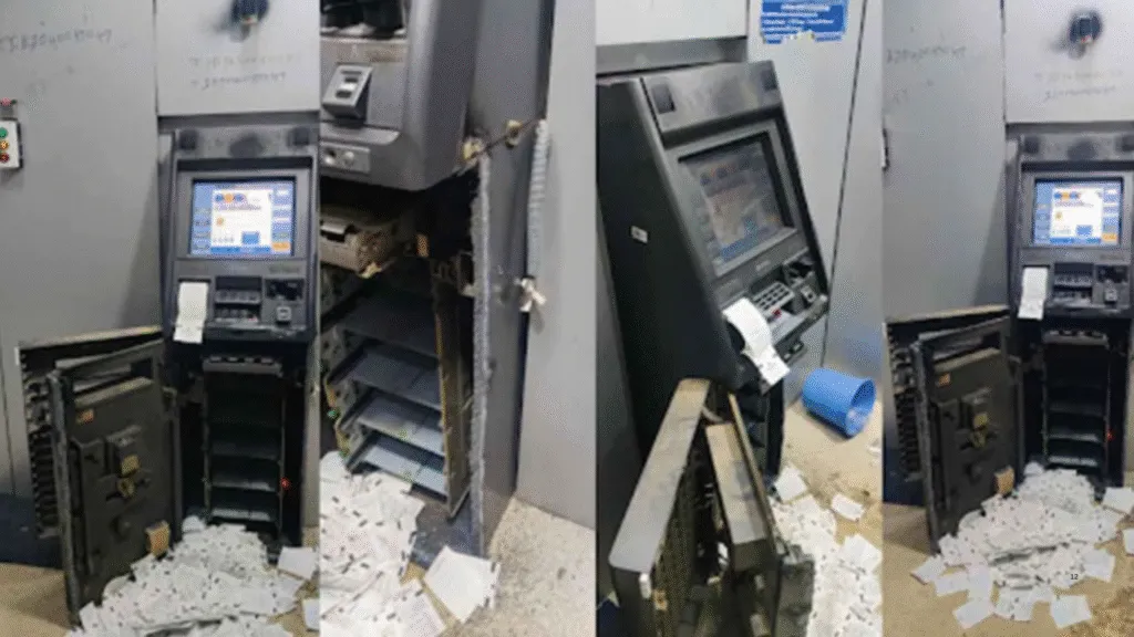 Thieves steal Rs 27 lac from SBI ATM kiosk in Kolar Karnataka