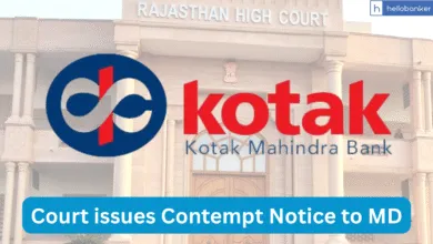 Bank Removed Employee from Job without Inquiry, Court issues Contempt Notice to MD