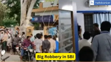 Big Robbery in SBI! 10 Kg Gold and Rs.38 Lakh Cash looted from SBI in Andhra Pradesh