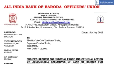 Bank of Baroda Officers Union moves Supreme Court seeking justice in Pune Suicide Case