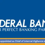 Bincy Cherian appointed as Chief of Internal Vigilance of Federal Bank