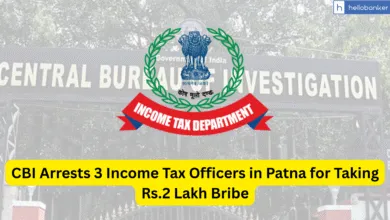 CBI Arrests 3 Income Tax Officers in Patna for Taking Rs.2 Lakh Bribe
