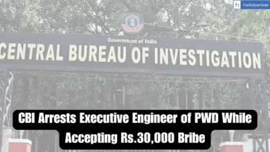 CBI Arrests Executive Engineer of PWD While Accepting Rs.30,000 Bribe in Delhi