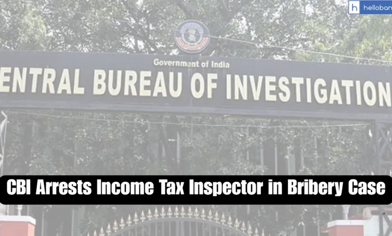 CBI Arrests Income Tax Inspector in Bribery Case of Rs.70,000 in Vijayawada