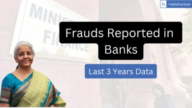 Frauds Reported in Banks, Check Last 3 Years Data