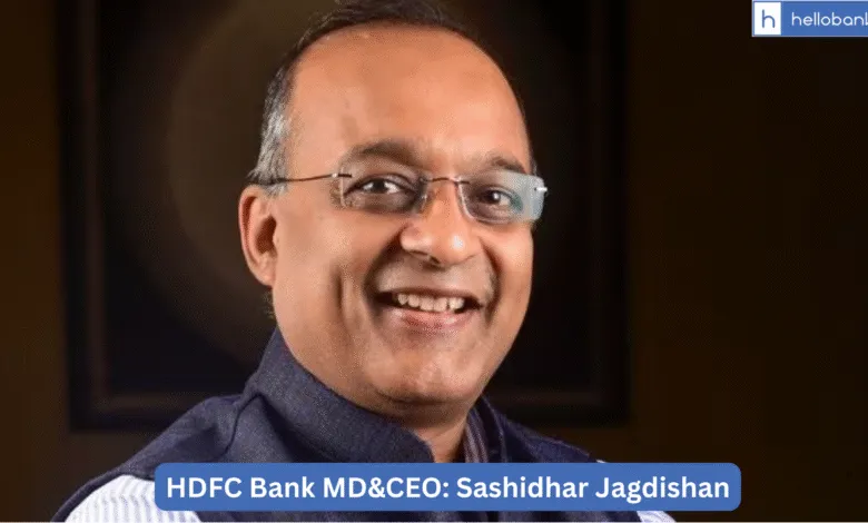 HDFC Bank MD&CEO Sashidhar Jagdishan