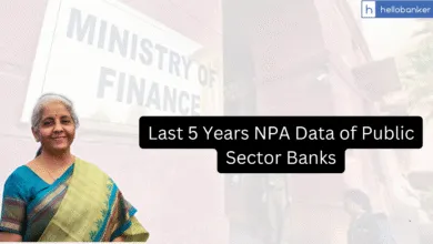 Last 5 Years NPA Data of Public Sector Banks