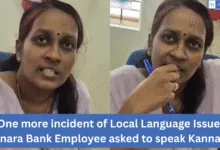 One more incident of Local Language Issue, Canara Bank Employee asked to speak Kannada