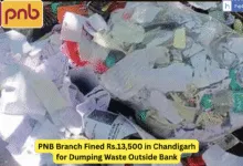 PNB Branch Fined Rs.13,500 in Chandigarh for Dumping Waste Outside Bank