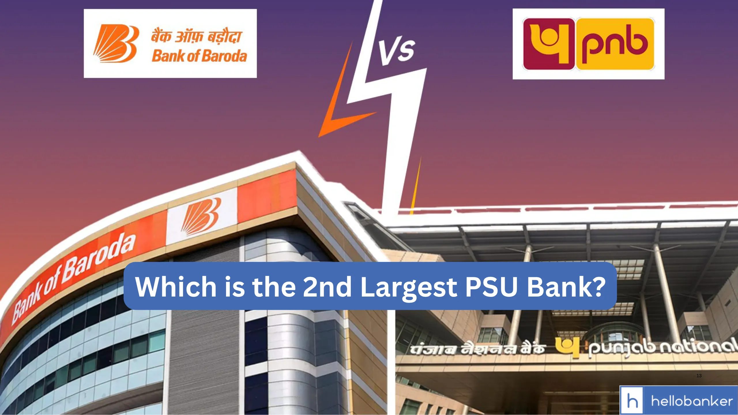 PNB vs BoB: Which is the 2nd Largest PSU Bank? Check PNB vs BOB Business this Quarter