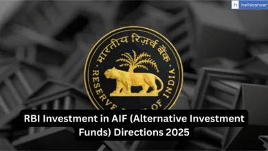 RBI Investment in AIF (Alternative Investment Funds) Directions 2025
