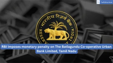 RBI imposes monetary penalty on The Batlagundu Co-operative Urban Bank Limited, Tamil Nadu