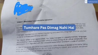 'Tumhare Pas Dimag Nahi Hai', Indian Overseas Bank Officer issued Letter for misbehaving with GM