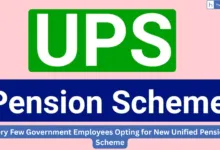 Very Few Government Employees Opting for New Unified Pension Scheme, Only 1.35% have joined UPS