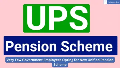 Very Few Government Employees Opting for New Unified Pension Scheme, Only 1.35% have joined UPS