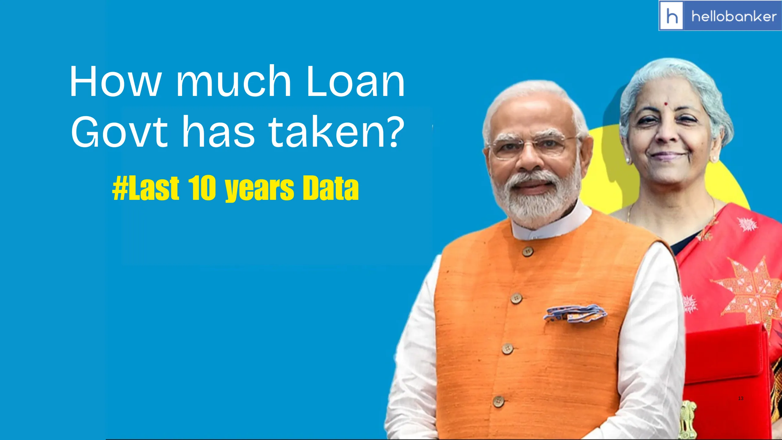 Amount of loan on the Government during the last 10 years 