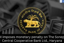 RBI imposes monetary penalty on The Sonepat Central Cooperative Bank Ltd., Haryana