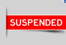 Suspended