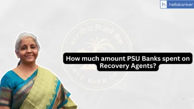 How much amount PSU Banks spent on Recovery Agents?