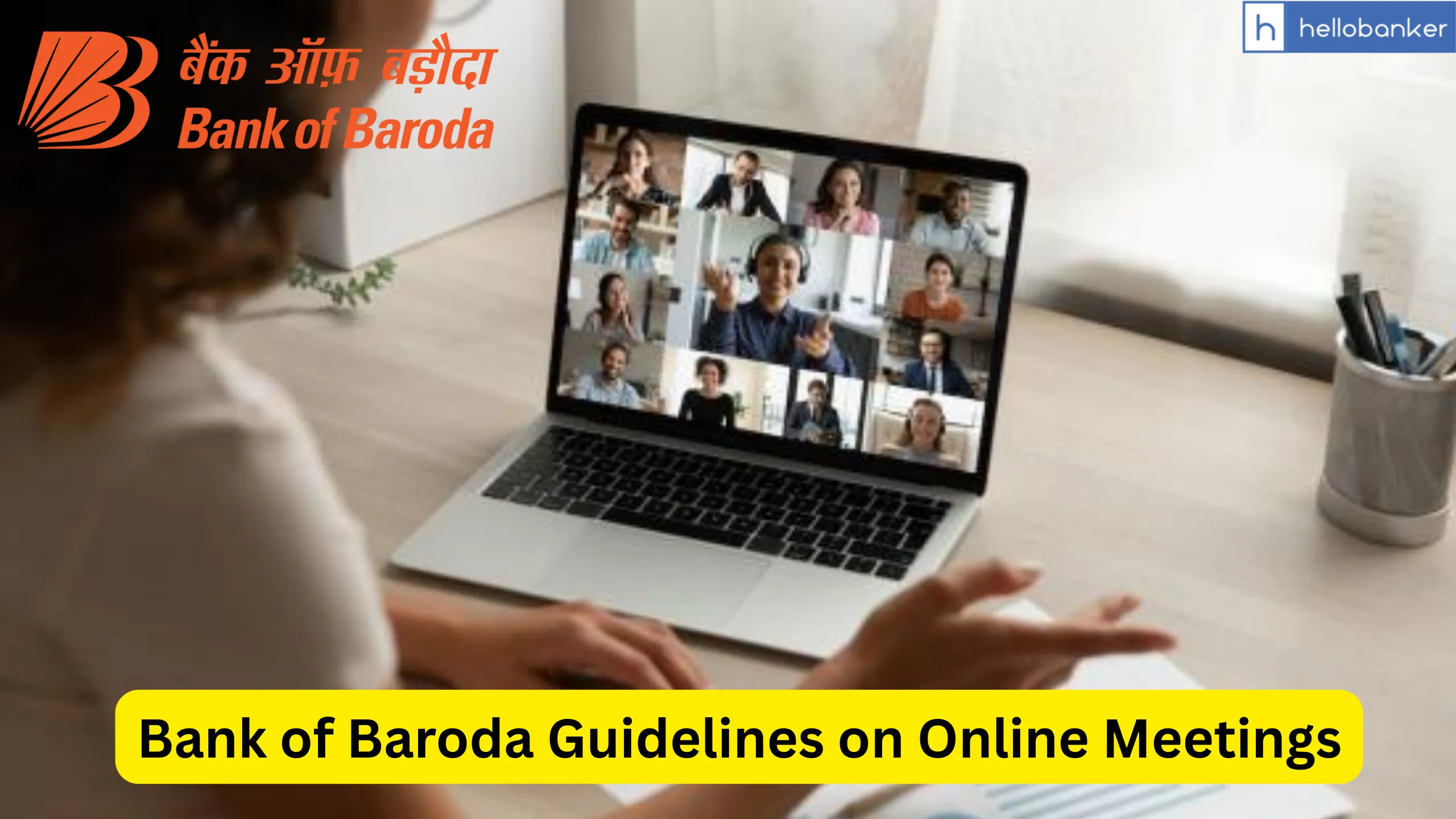 Bank of Baroda Guidelines on Online Meetings: RTI Reply