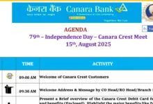 Canara Bank Organises Canara Crest Meet on Independence Day