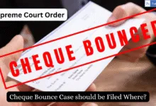 Cheque Bounce Cases Must Be Filed Where Payee's Bank Account is Located