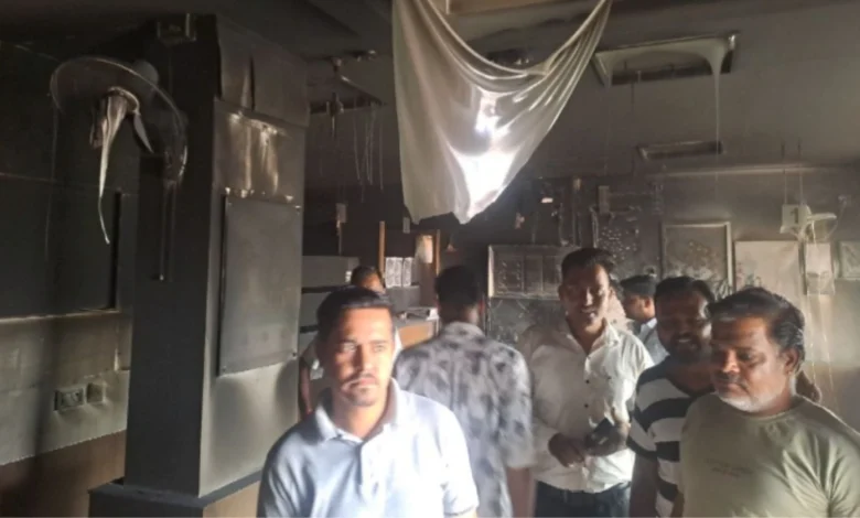 Fire at IDFC First Bank in Pali: Short Circuit Suspected, ₹3.25 Lakh Loss Reported