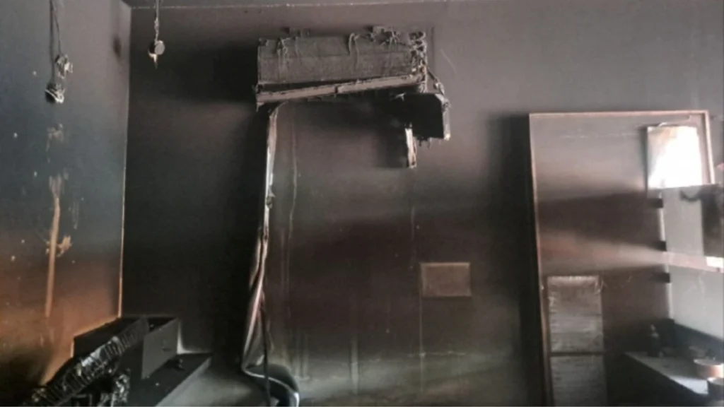 Fire at IDFC First Bank in Pali: Short Circuit Suspected, ₹3.25 Lakh Loss Reported