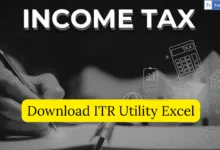 Download ITR Utility Excel - ITR 1, 2, 3, 4
