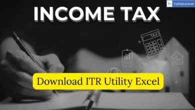 Download ITR Utility Excel - ITR 1, 2, 3, 4