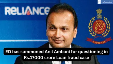 ED has summoned Anil Ambani for questioning in Rs.17000 crore Loan fraud case