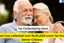 Govt has collected over Rs.61,000 crore Tax from Senior Citizens