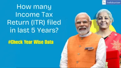 How many Income Tax Return (ITR) filed in last 5 Years? Check Year Wise Data