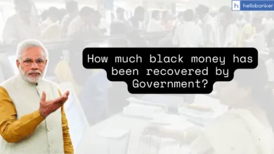 How much black money has been recovered by Government?