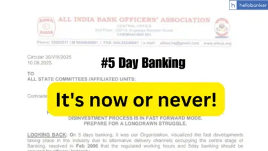 It's now or never! AIBOA issues Clarion Call for 5 Day Banking, Privatisation and PLI