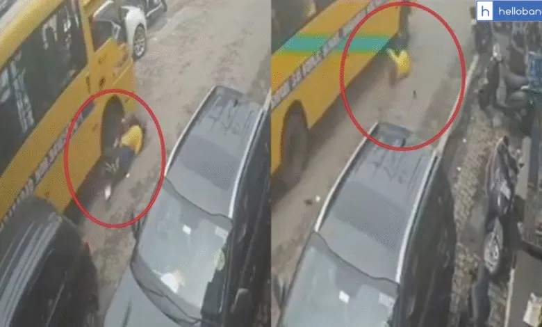 PNB Clerk hit by Bus in Moradabad, Luckily She Survived! Driver sent to Jail
