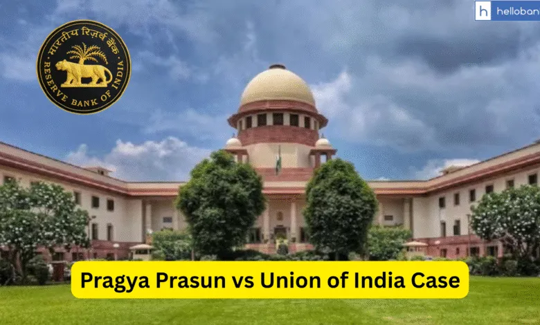 RBI Directs Banks to Comply with Supreme Court Order on Pragya Prasun vs Union of India Case