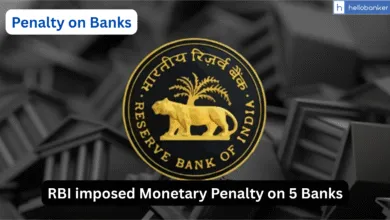 RBI imposed Monetary Penalty on 5 Banks in India, Know Reason and Details